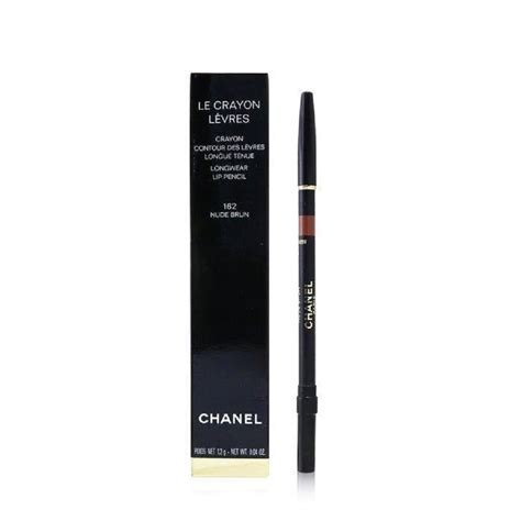 Chanel Nude Brun (162) Le Crayon Levres Longwear Lip Pencil Dupes 